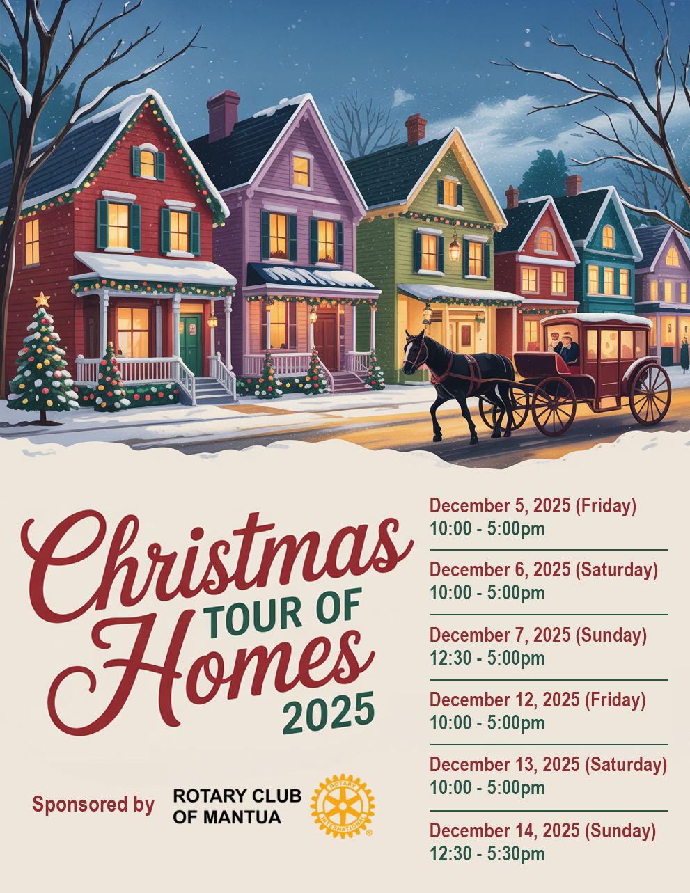 Christmas Walk Tour of Homes